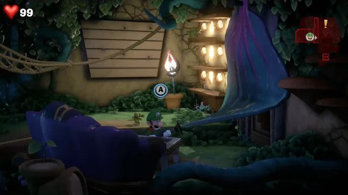 大きな葉っぱを吸い込んで先に進む