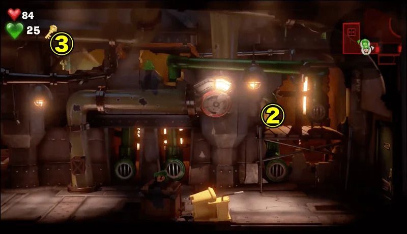 地下2階の黄色の宝石2