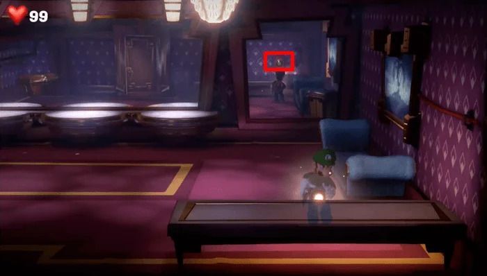 カギを取る仕掛け