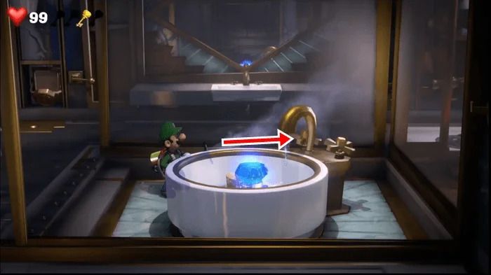 カギは浴槽の中