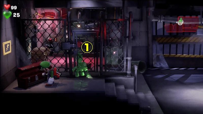 地下1階の赤の宝石1