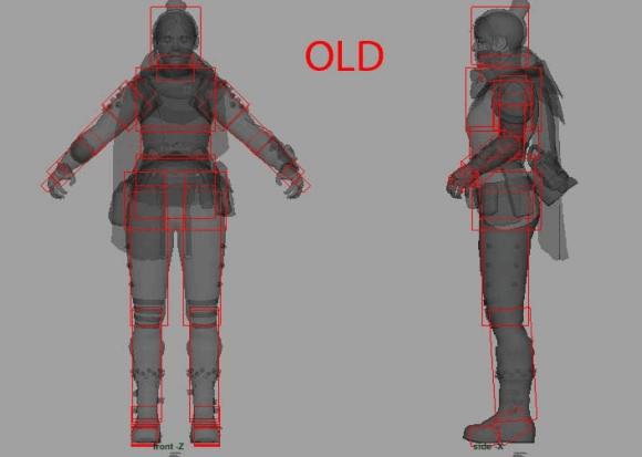 昔のヒットボックス