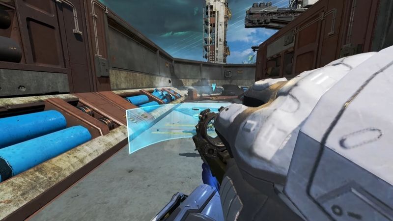 上側のシールドが無くなっている