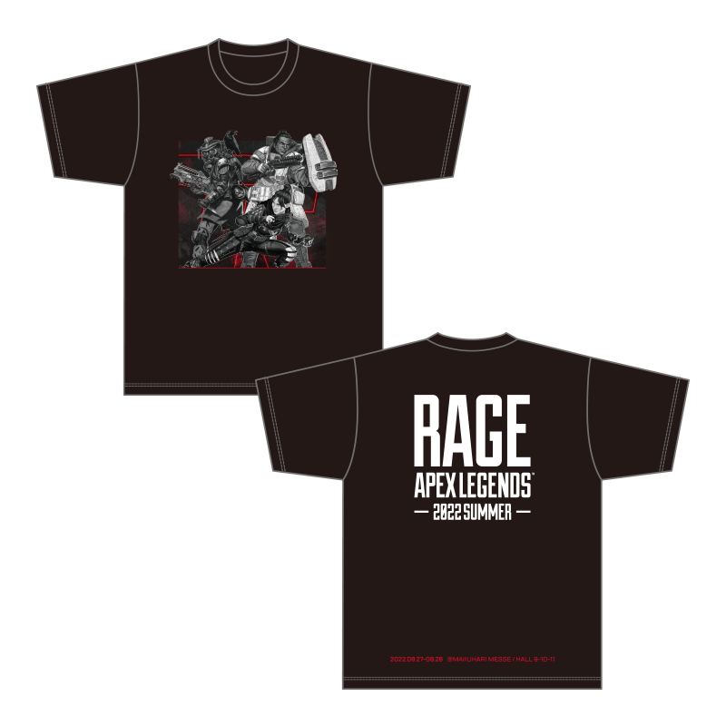 RAGE Apex Legends 限定オリジナルTシャツ