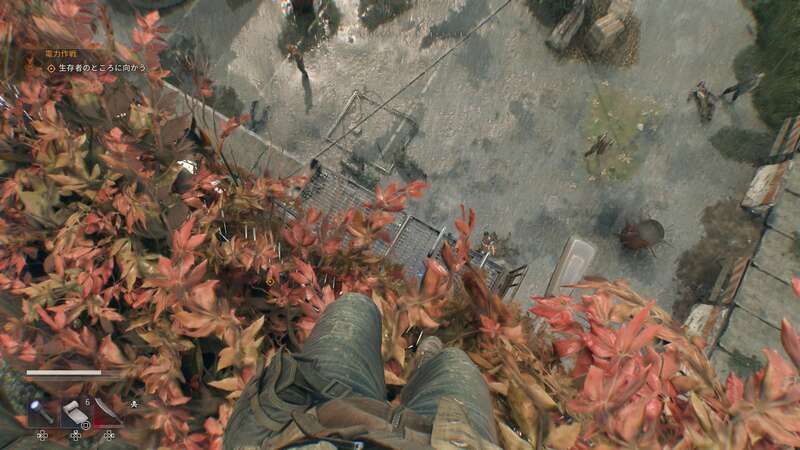 生存者のところに向かう