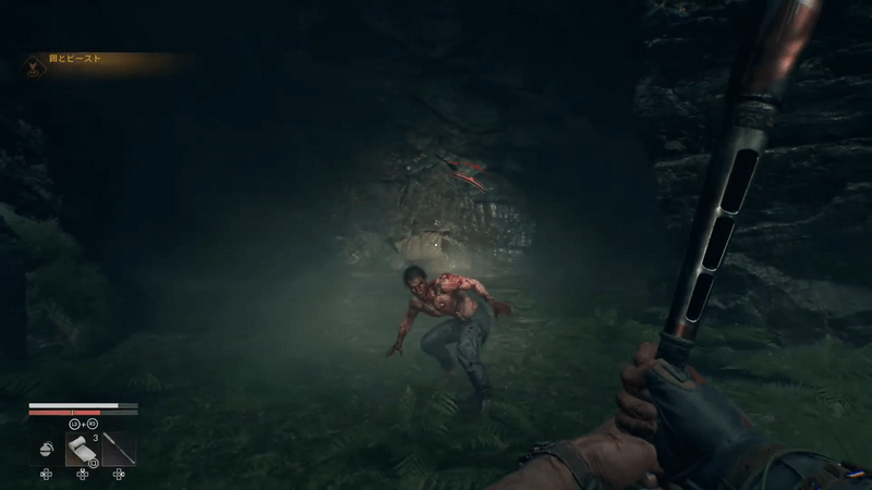 ビーストを傷つけずに自分へ注意を向けさせる