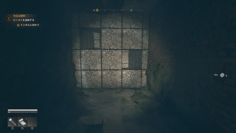 キューブを壊して先に進む