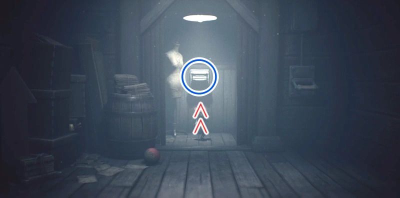 エレベーター内のレバーを協力ジャンプで起動