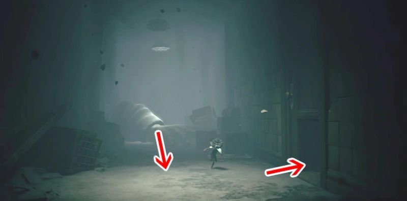 障害物を避けながら下方向へ逃げ続ける