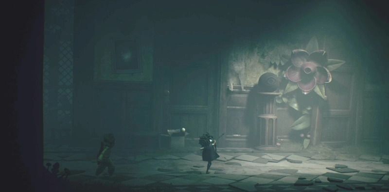 精神病院の襲ってくる花