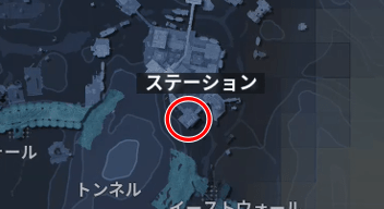 ステーション南東