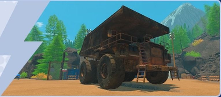 採掘ダンプトラック