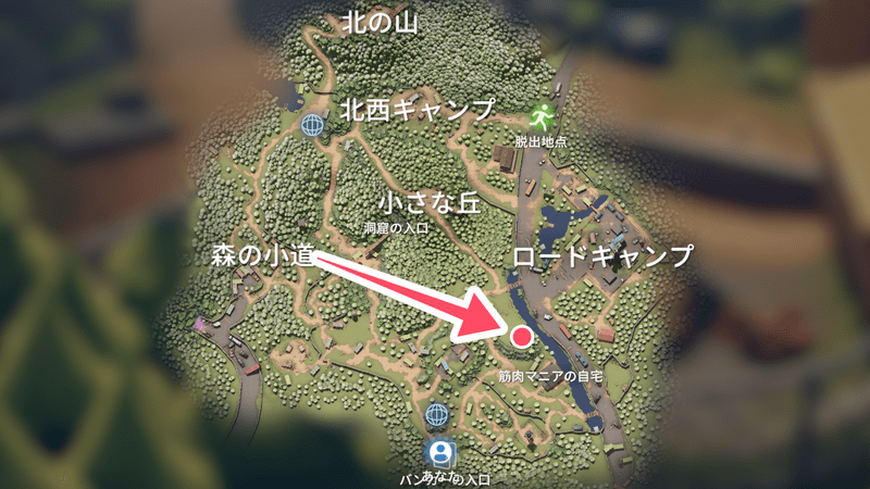 設計図:ポテトカードの場所