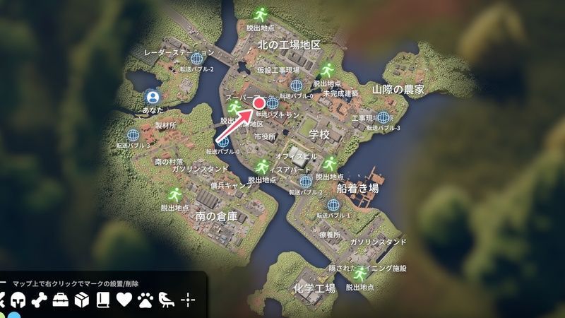 設計図：StG 77A3の場所