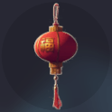赤い灯篭