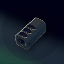 ピストルマズルブレーキ・バランス型B