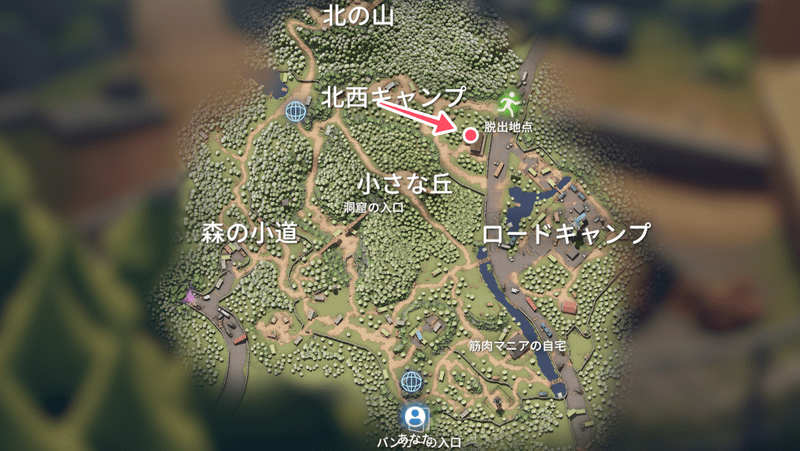 設計図：マザーボードの場所