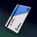 J-LabのIDカード（青）