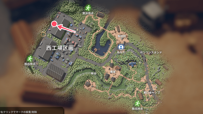 設計図：MMGの場所