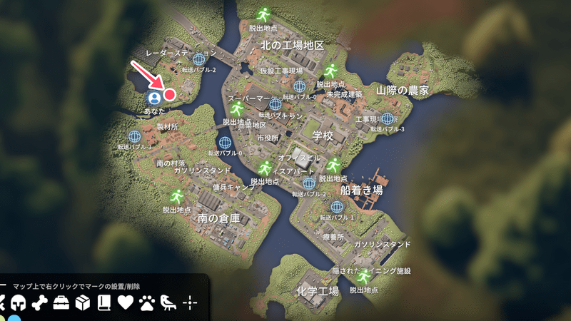 設計図：DT MDR-556の場所