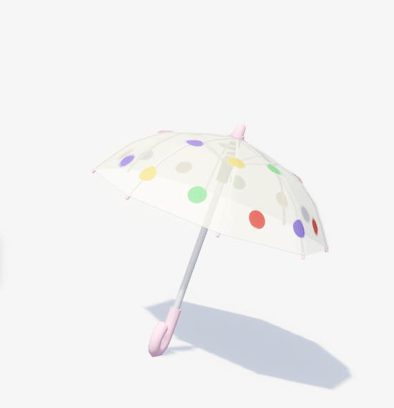 ドットの長傘