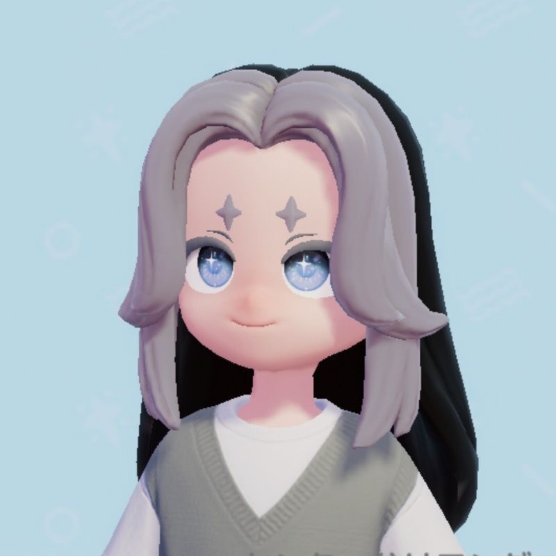 センター分けロング・個性派