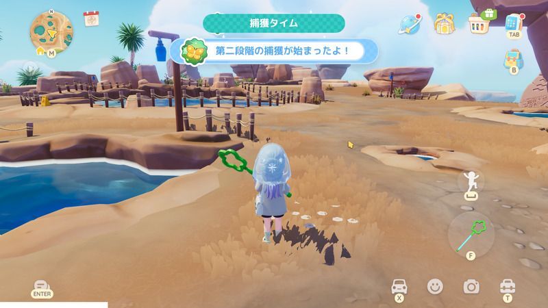 捕獲タイム「第二段階」