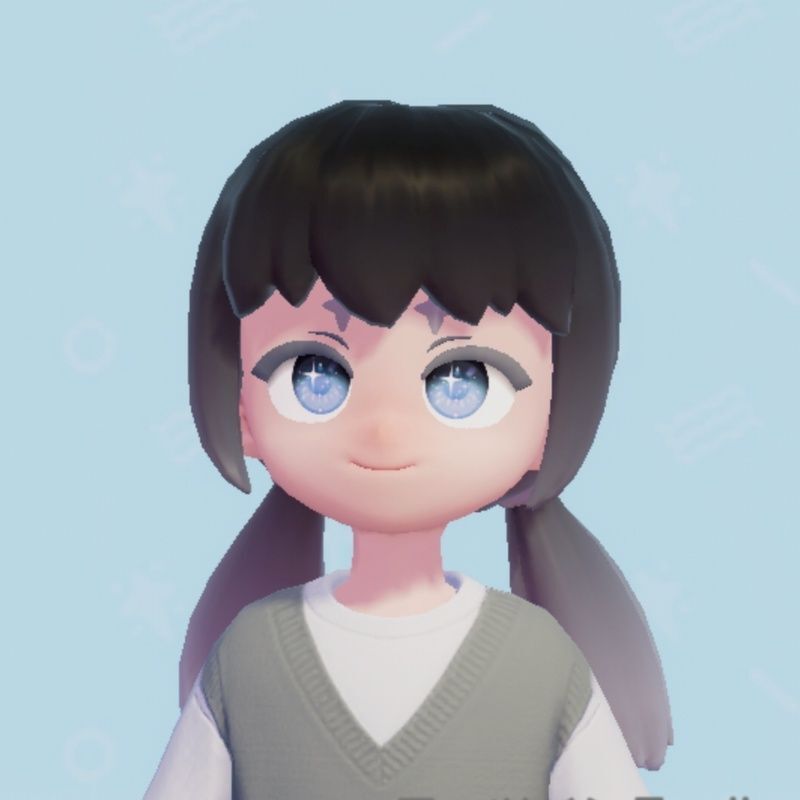 ローツインテール・グラデ