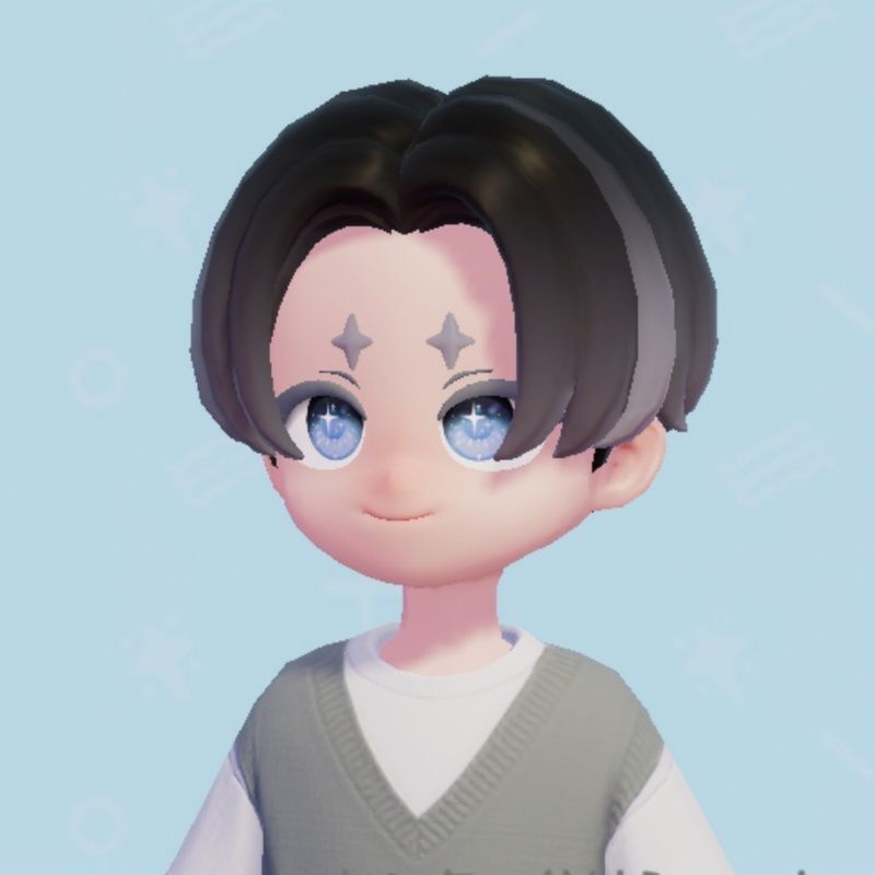 センター分けショート・個性派