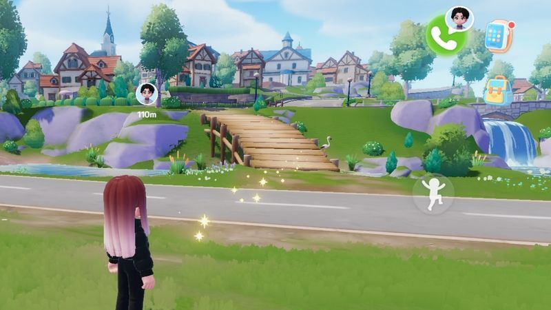 アタラからの電話に出る