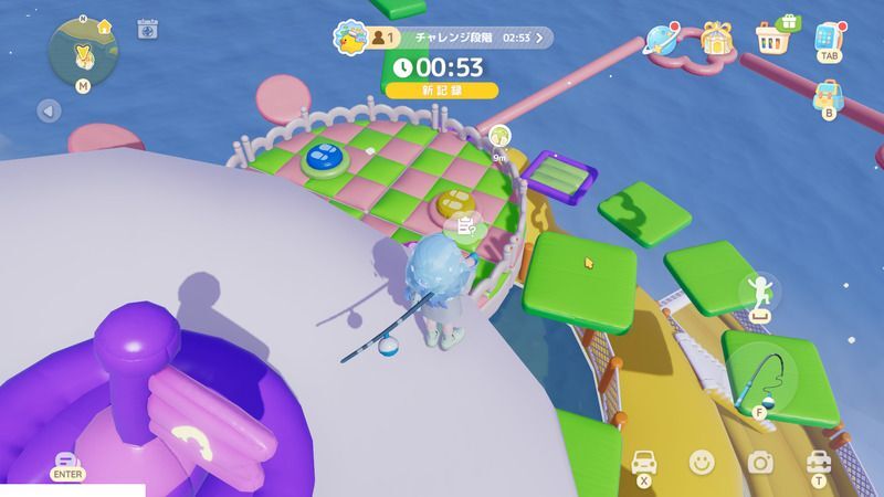 再び頂上のフラッグを目指す