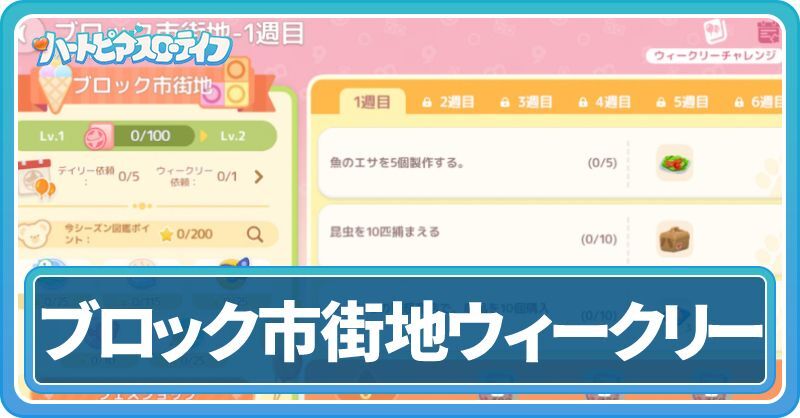 ウィークリーチャレンジ