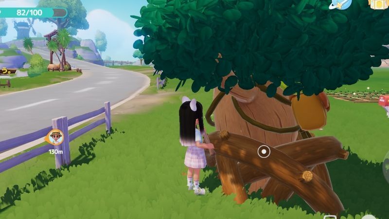 滑らかなオークの木