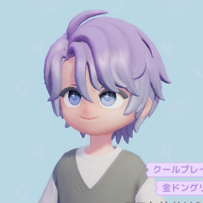 ラフな片分けショート3