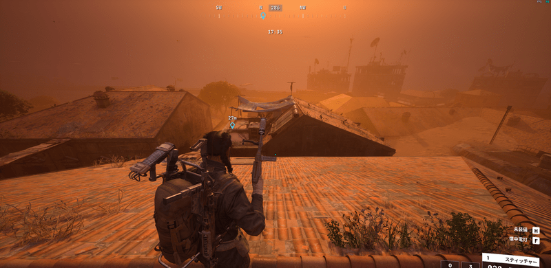 人けのない屋上