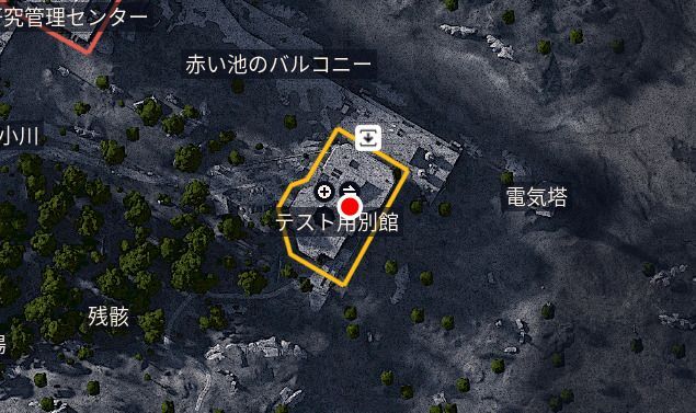 ダムのテスティング・アネックスの鍵