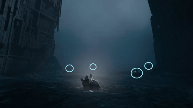 機雷を避けるか、処理しながら海路の先へ