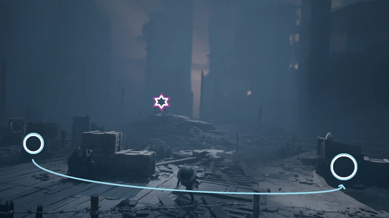 箱をバリケードに右側へ移動