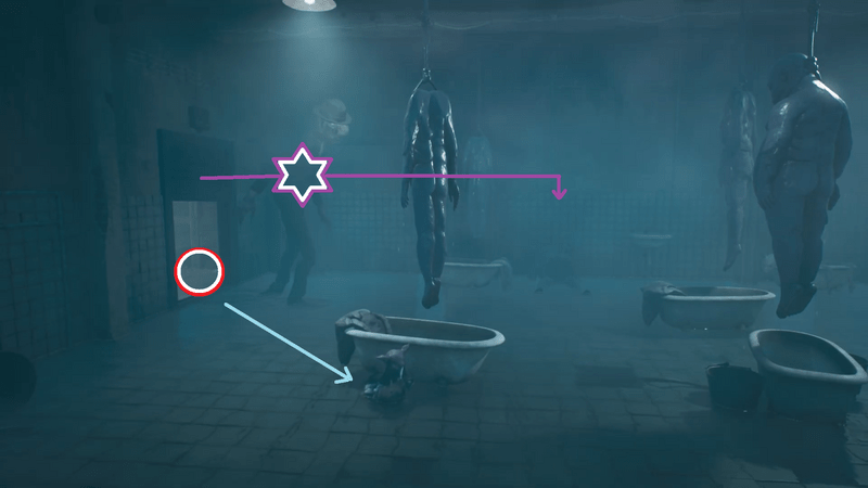 敵がいなくなったら左廊下へ