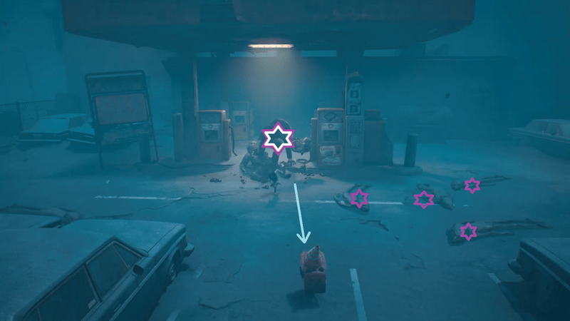 ポリタンクを取る