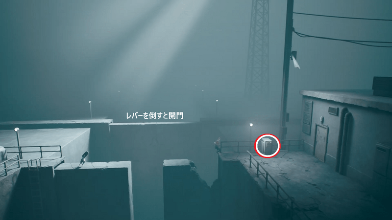 奥の水門がフルオープンする