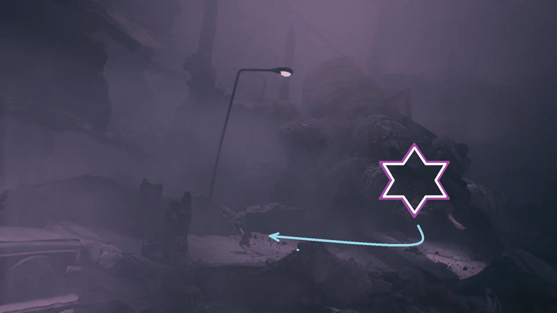 ボスの体が巨大化し始める