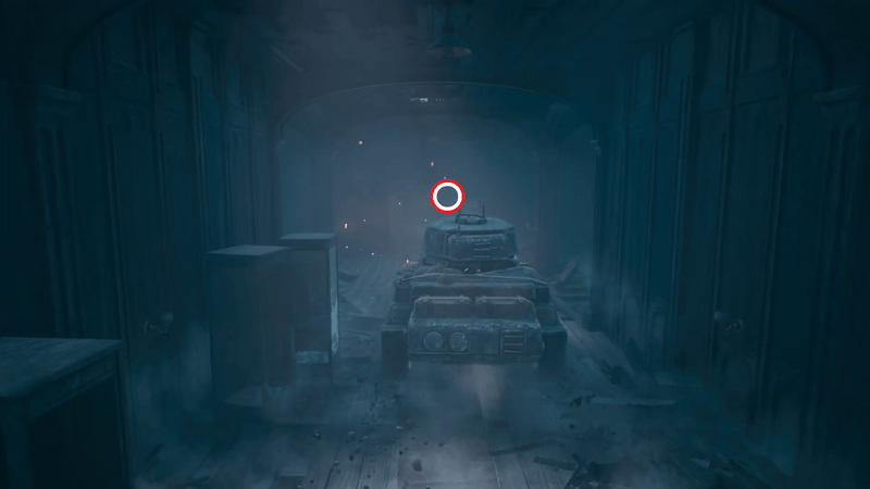 障害物は砲撃 or 激突で排除して前進