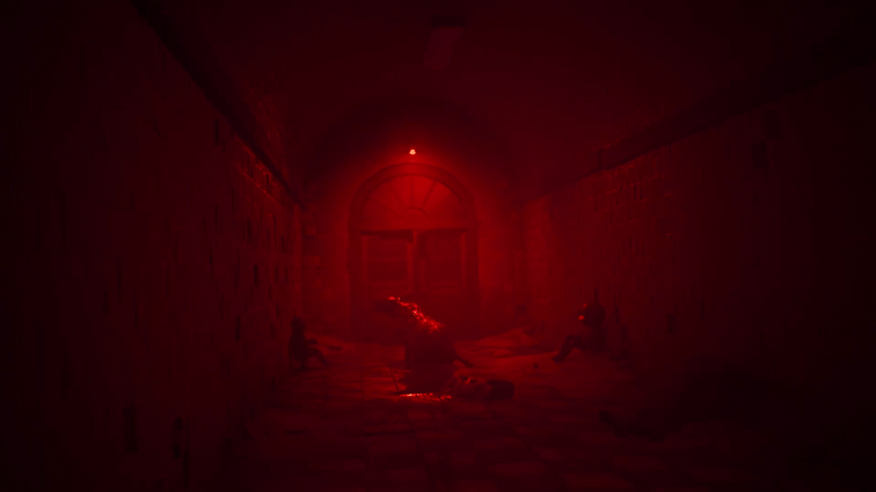 機雷を処理しつつ、街水路にボートを進める