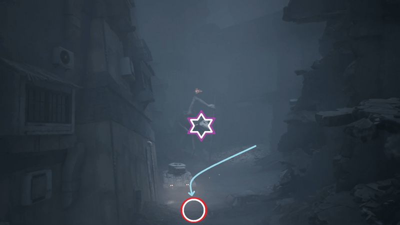 砲台の照準が自動でボスに向く