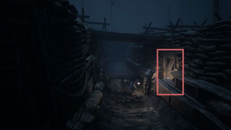 右手のエリアに入る