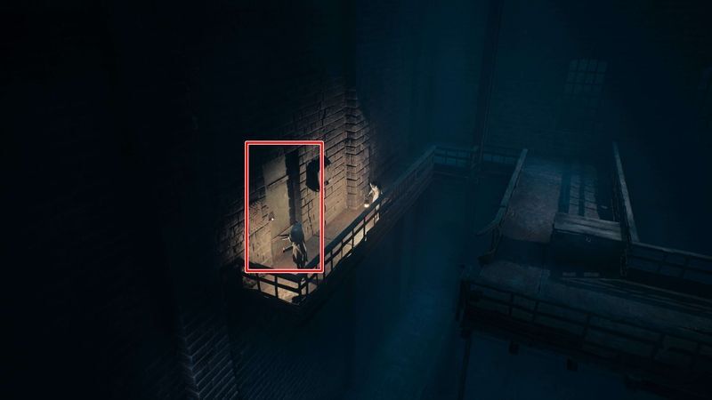 左の扉を開ける