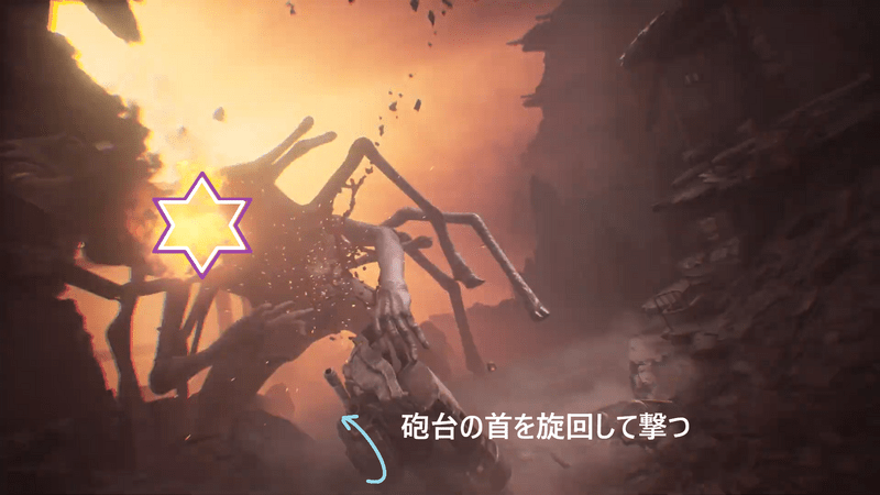 ボスに強引に引き倒される