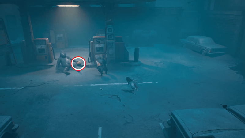 ポリタンクを取る