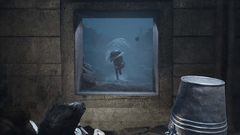 小窓が見えたら、その中へ飛び込む